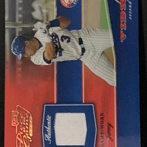 2002 PLAYOFF #189/250 JOSE VIDRO BASEBALL CARD